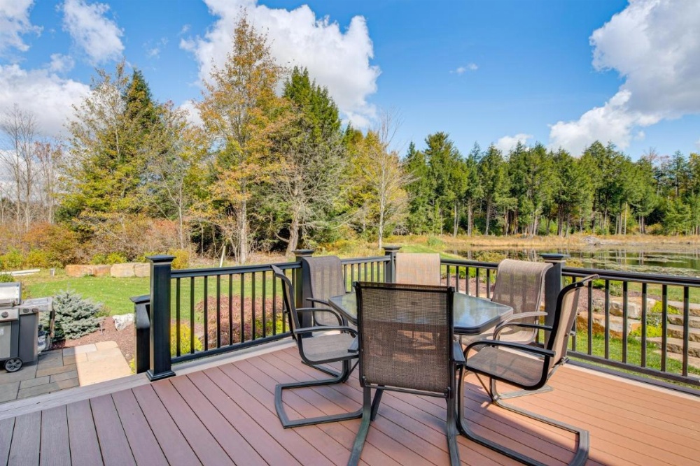 Spacious and Secluded Forksville Home Fire Pit Image 20