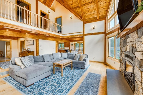 Spacious and Secluded Forksville Home Fire Pit image 33