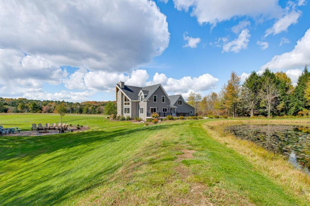 Spacious and Secluded Forksville Home Fire Pit Image 37
