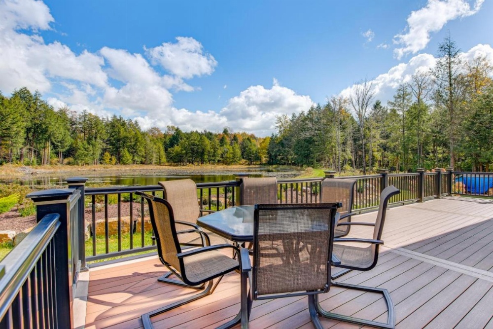 Spacious and Secluded Forksville Home Fire Pit Image 41